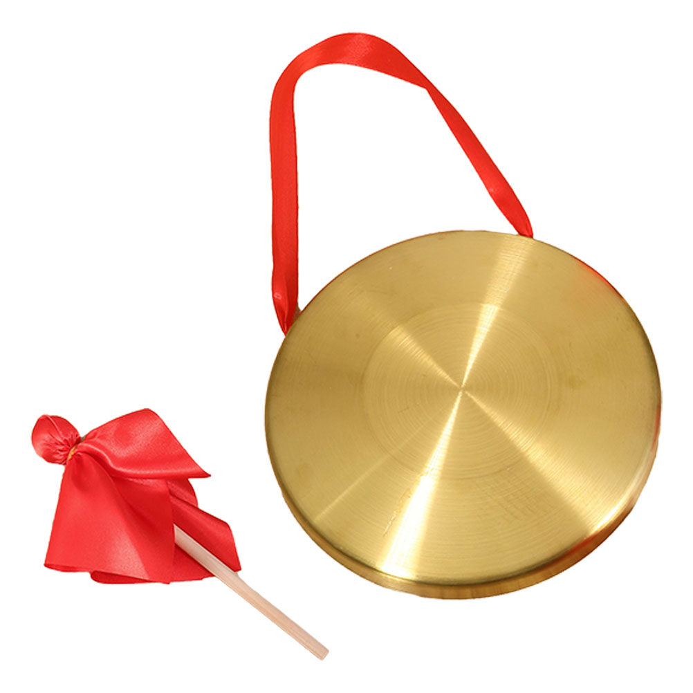 Musical Instrument In Chinese - Traditional Copper Gong Chinese Musical Instrument