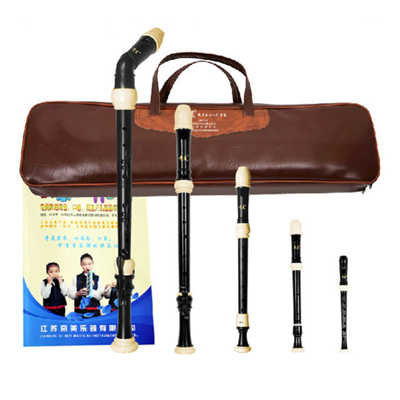 Recorder Baroque Style - Full Set ABS Resin Recorder Flute