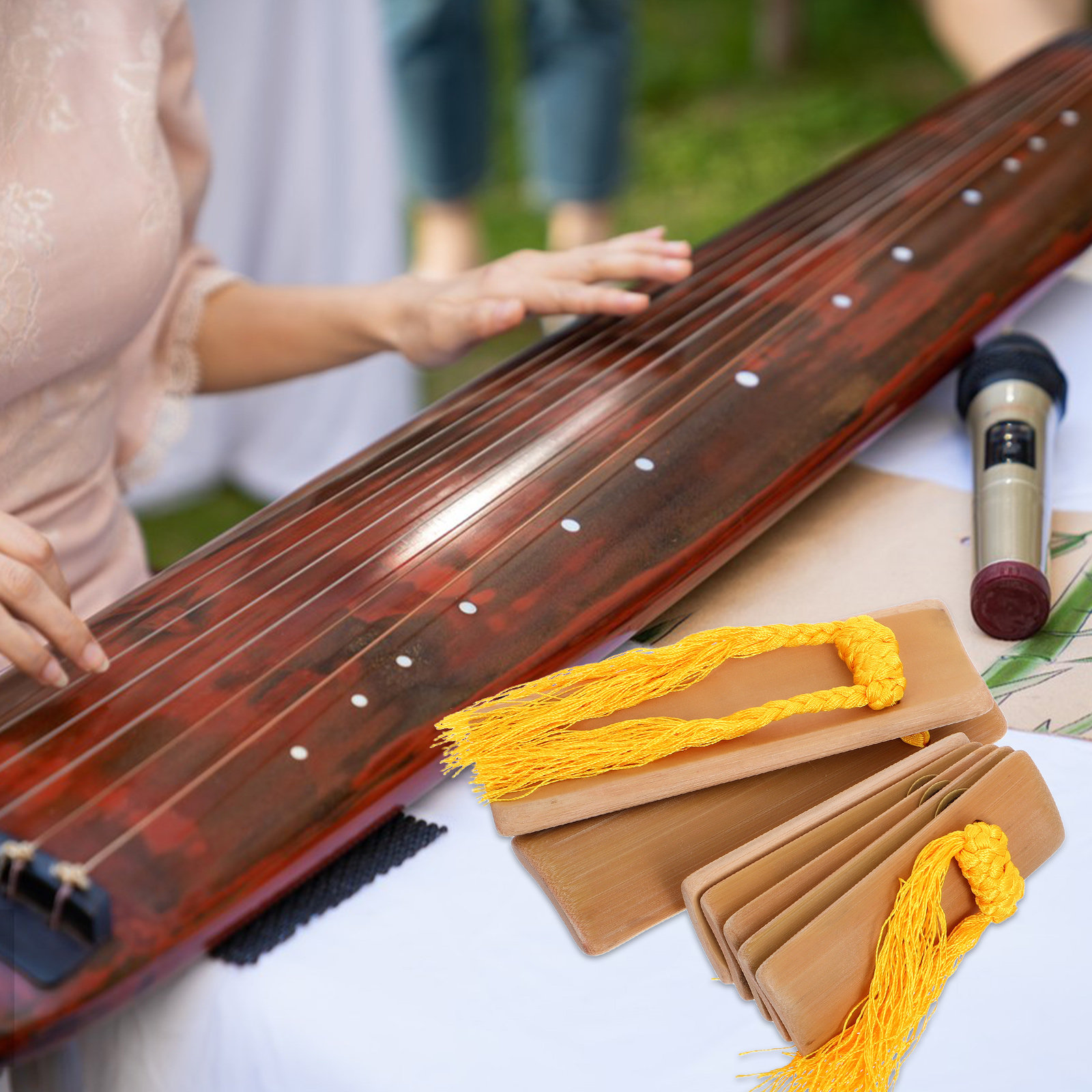 2Pcs Chinese Kuaiban Bamboo Cl - đánh giá và giá Musical Instrument In Chinese