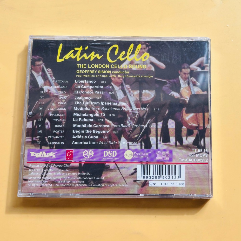 London Latin Cello CD Latin Ce - đánh giá và giá Musical Instrument Brands