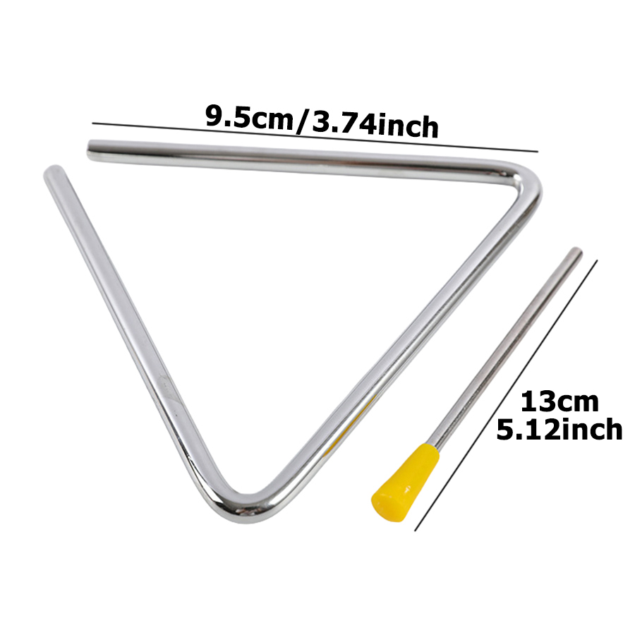 4-8inch Steel Triangle Percuss - đánh giá và giá Triangle Beater Music