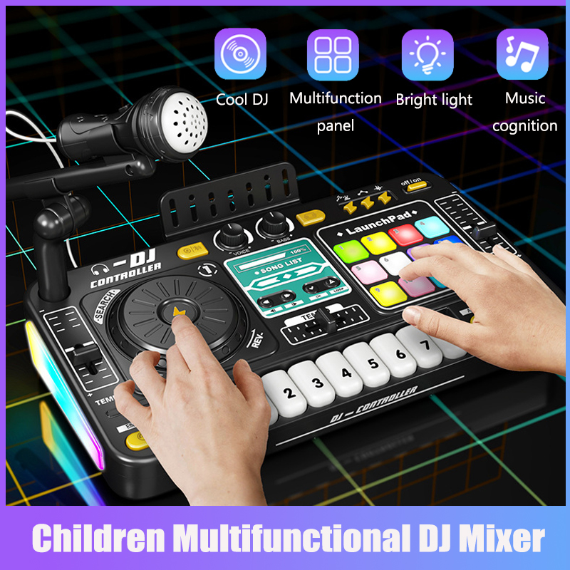 DJ Mixing Toys for Children Mu - đánh giá và giá Musical Instrument Of Keyboard