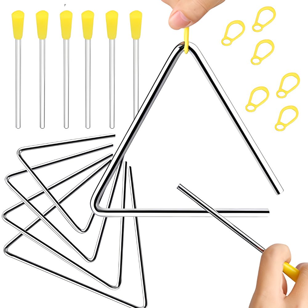 5/6/7/8inch Orff Triangle Perc - đánh giá và giá Triangle Beater Music