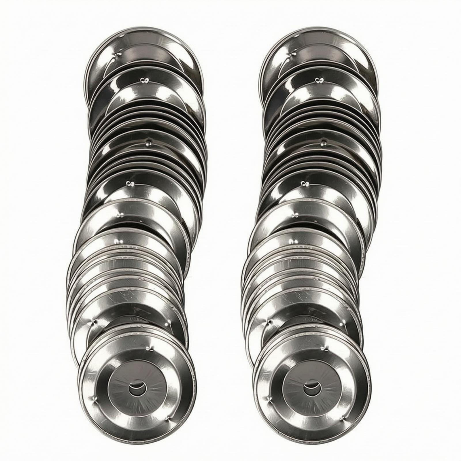 50pcs Steel Tambourine Bells R - đánh giá và giá Musical Instrument Repairs