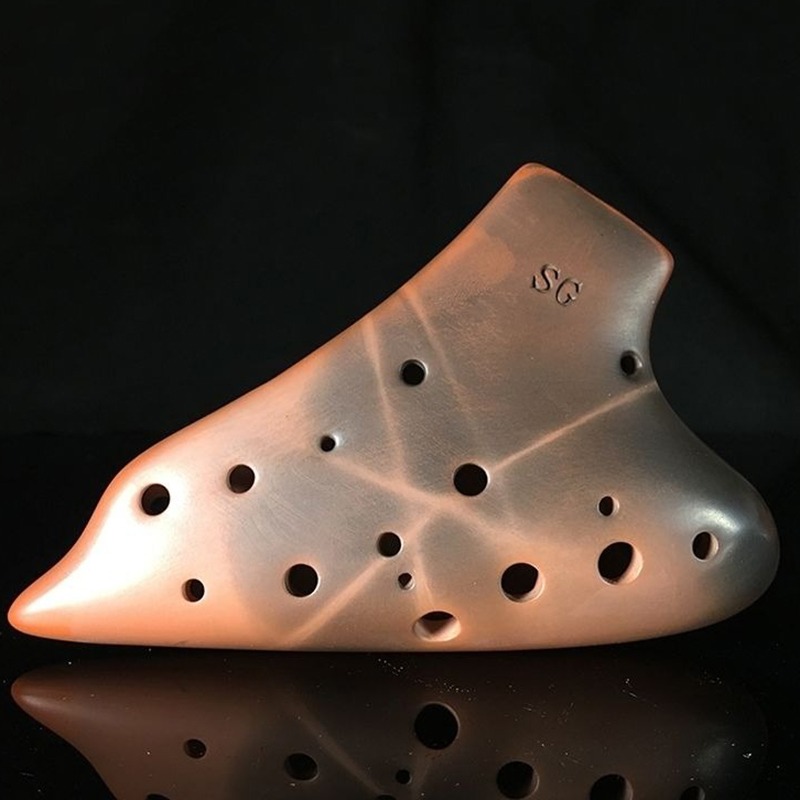 Purple Clay Ocarina SG Tone Pr - đánh giá và giá Musical Instrument In Chinese