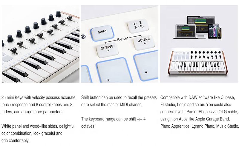 Brand 8 Encoders Faders USB MI - đánh giá và giá Musical Instrument Brands
