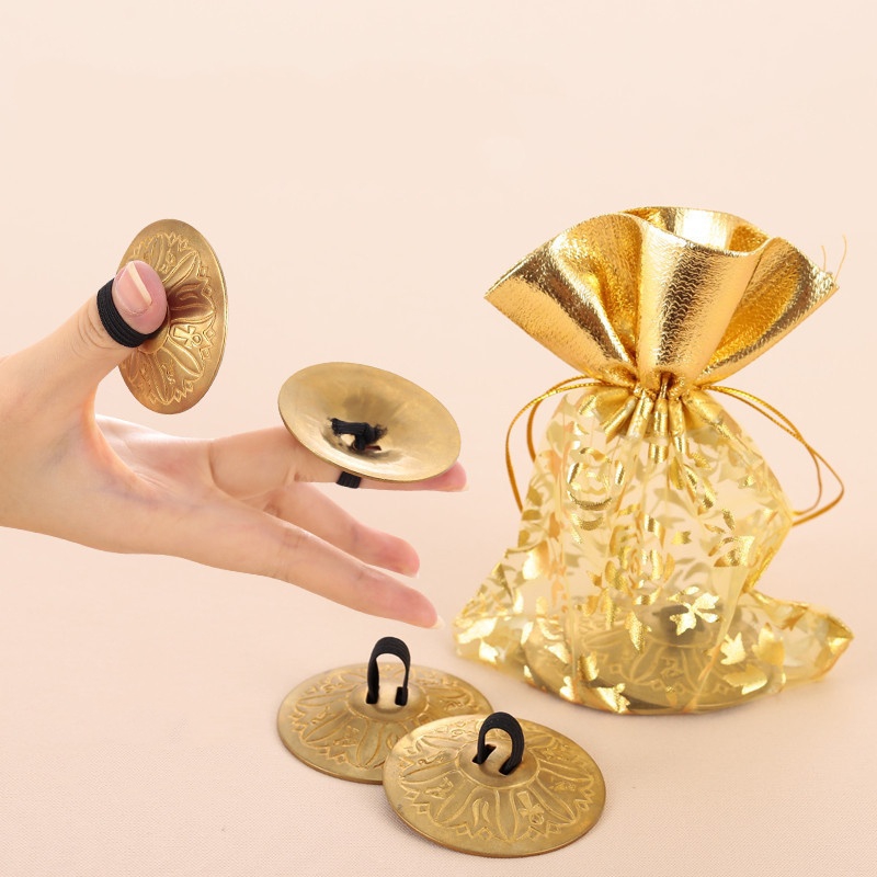 2Pcs Copper Mini Finger Zills  - đánh giá và giá Musical Instrument Zills