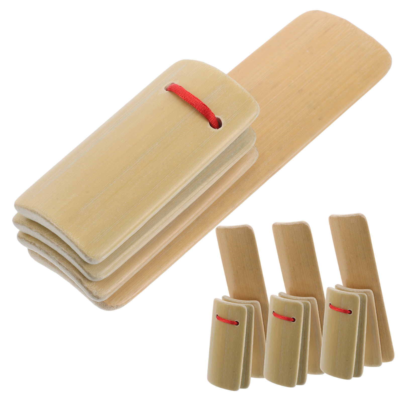4Pcs Bamboo Clappers Kids Kuai - đánh giá và giá Musical Instrument In Chinese