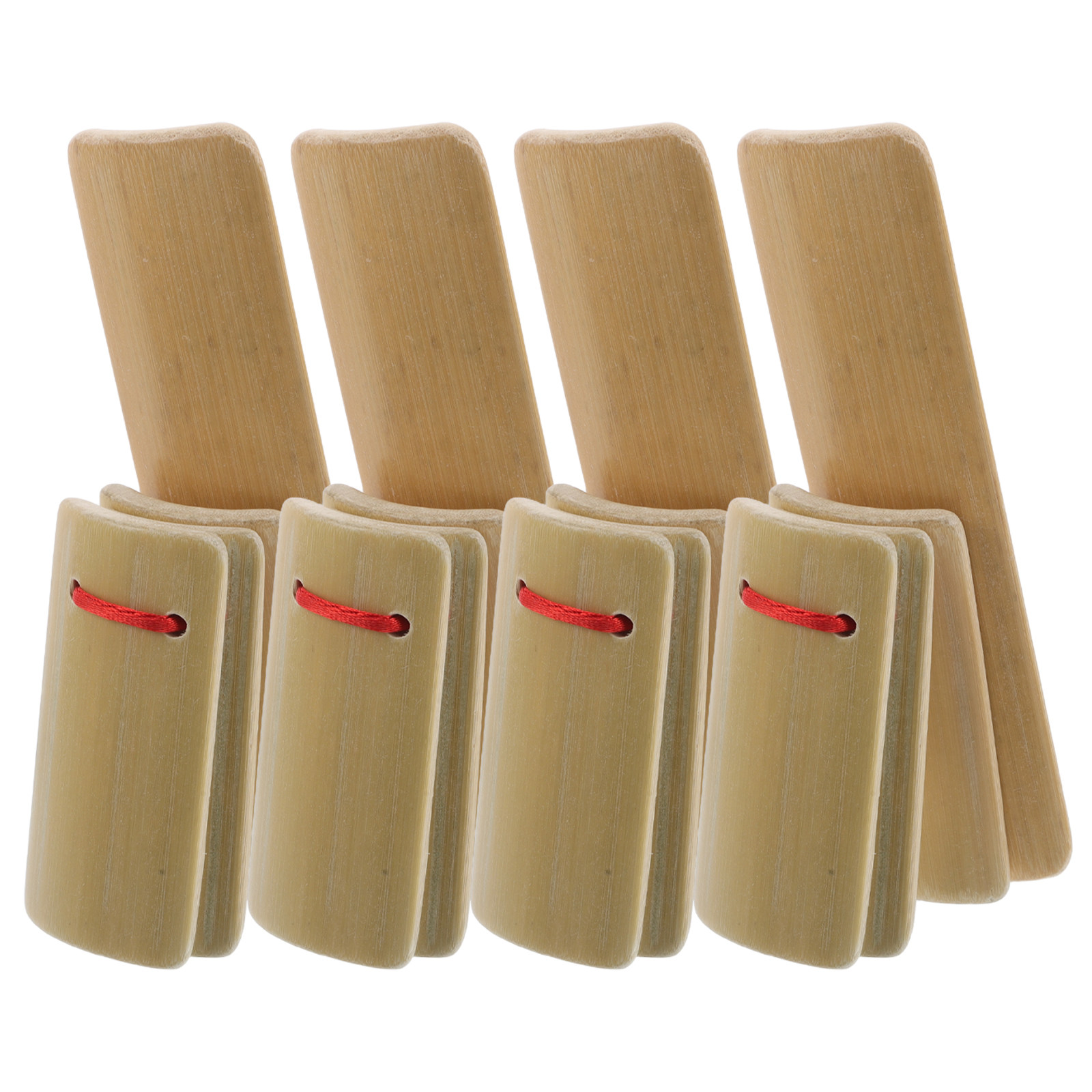 4Pcs Bamboo Clappers Kids Kuai - đánh giá và giá Musical Instrument In Chinese