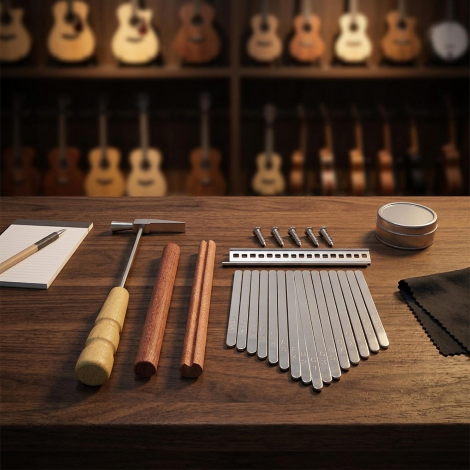 DIY Kalimba Thumb Piano 17 Key - đánh giá và giá Musical Instrument Repairs