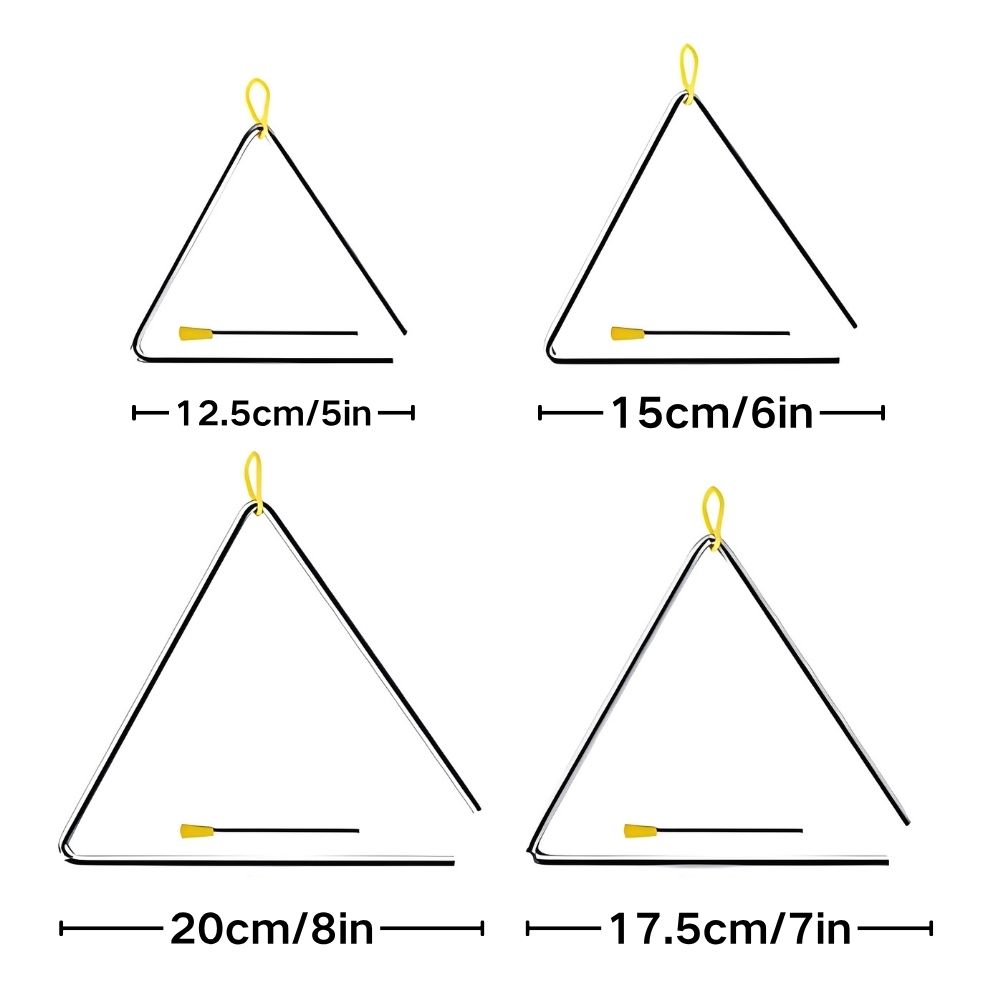 5/6/7/8inch Musical Triangle P - đánh giá và giá Triangle Beater Music