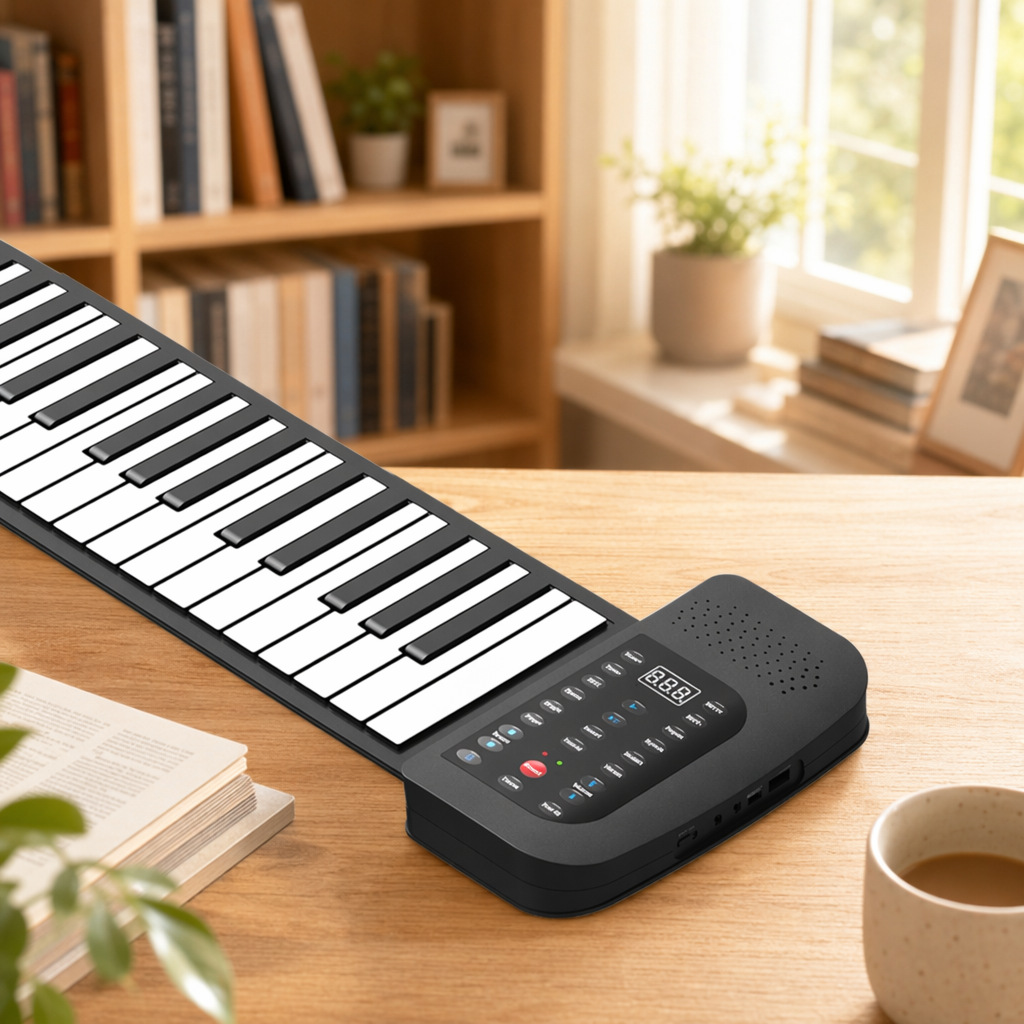 88-Key Roll Up Piano, Thick Si - đánh giá và giá Musical Instrument Of Keyboard