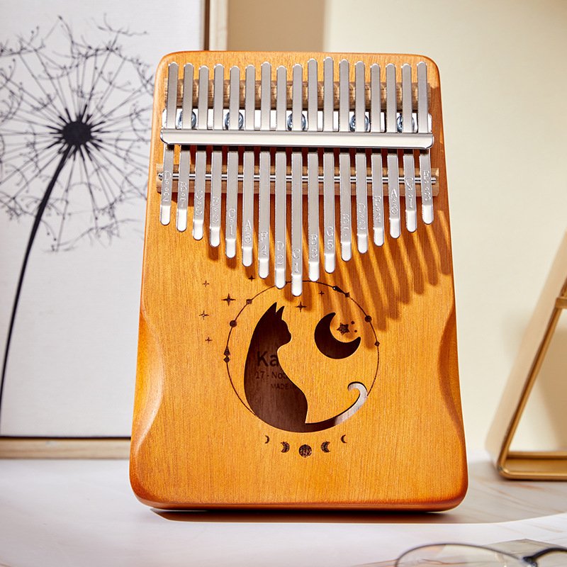 17 Keys Kalimba Gradient Color - đánh giá và giá Musical Instrument Book