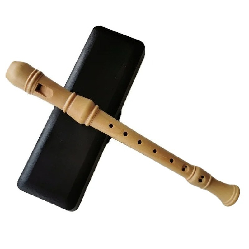 3-Block Solid Maple Wood 8 Hol - đánh giá và giá Recorder Baroque Style