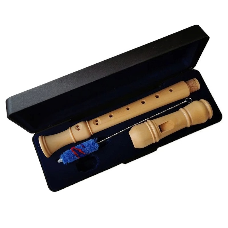 3-Block Solid Maple Wood 8 Hol - đánh giá và giá Recorder Baroque Style
