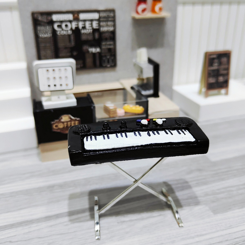 1:12 Dollhouse Miniature Elect - đánh giá và giá Musical Instrument Of Keyboard
